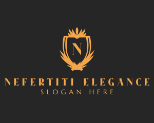 Elegant Royalty Shield logo design