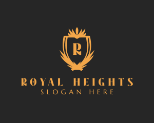 Elegant Royalty Shield logo design