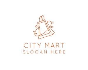 Department Store - Retail Market Bag logo design