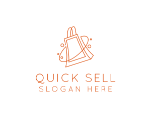 Sell - Retail Market Bag logo design
