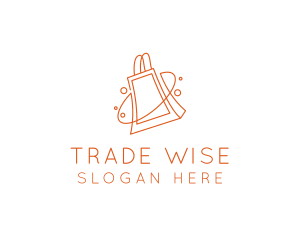 Merchant - Retail Market Bag logo design