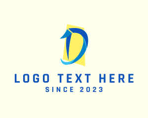 Tourism - Letter D Entertainment Business Firm logo design