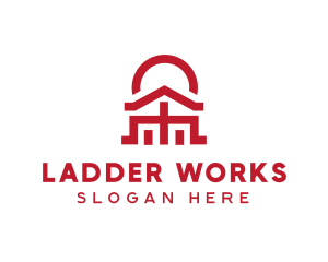 Asian Temple  Landmark logo design