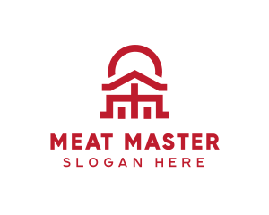 Asian Temple  Landmark logo design