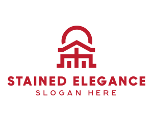 Asian Temple  Landmark logo design