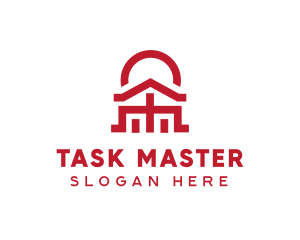 Asian Temple  Landmark logo design