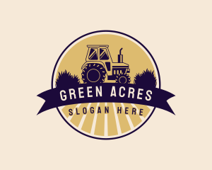 Tractor Ranch Agriculture logo design