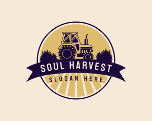 Tractor Ranch Agriculture logo design