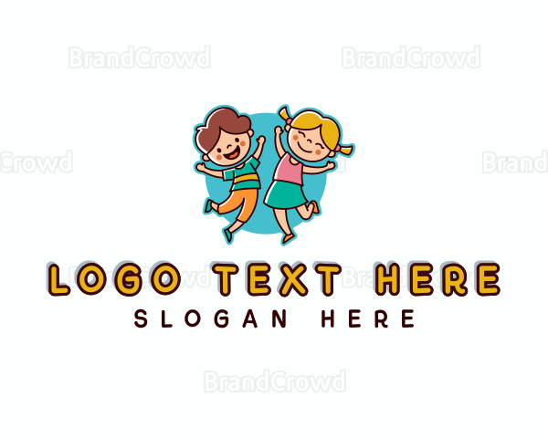 Playful Kids Nursery Logo