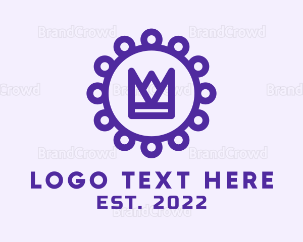 Royal Queen Crown Logo