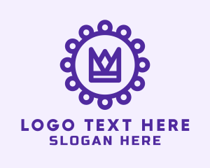 Royal Queen Crown  Logo