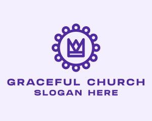 Royal Queen Crown  Logo