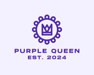 Royal Queen Crown  logo design