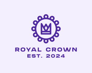 Royal Queen Crown  logo design