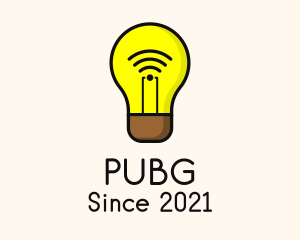 Energy - Wifi Light Bulb logo design