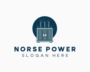 Transformer Power Supply logo design