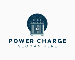 Transformer Power Supply logo design