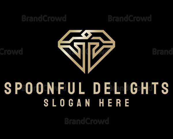 Modern Luxury Diamond Logo