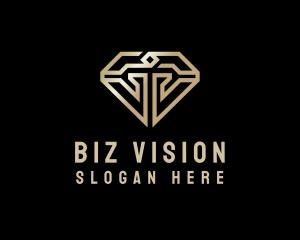 Modern Luxury Diamond Logo