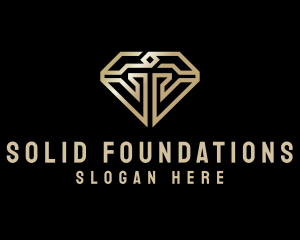 Modern Luxury Diamond Logo