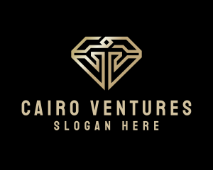 Modern Luxury Diamond logo design