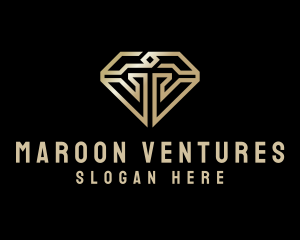 Modern Luxury Diamond logo design