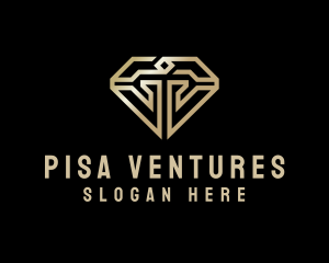 Modern Luxury Diamond logo design