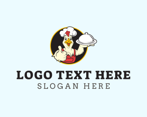 Fast Food - Chicken Kitchen Cook logo design