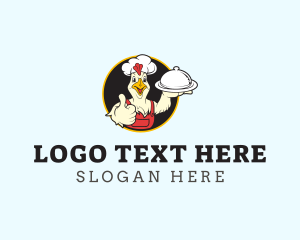 Kitchen - Chicken Kitchen Cook logo design