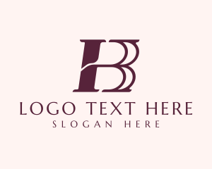 Letter Ib - Fancy Classic Apparel logo design