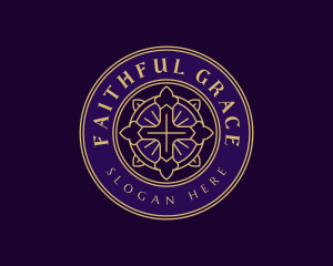 Religious - Holy Religious Cross logo design