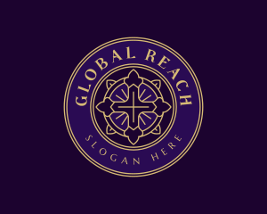 Missionary - Holy Religious Cross logo design