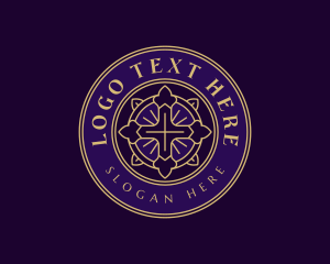 Doctrine - Holy Religious Cross logo design