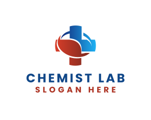 Chemist - Modern Medical Cross logo design