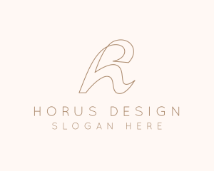 Fashion Boutique Letter H logo design