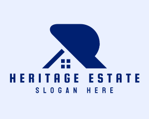 Estate - Real Estate Company Letter R logo design