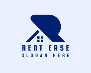 Real Estate Company Letter R  logo design