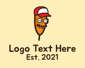 Food Chain - Corn Dog Mascot logo design