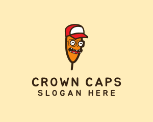 Corn Dog Cap logo design