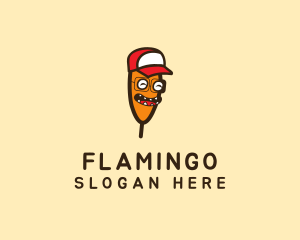 Corn - Corn Dog Cap logo design