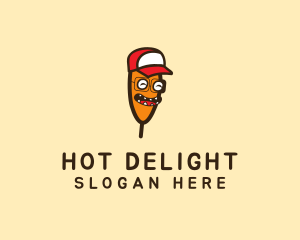 Corn Dog Cap logo design