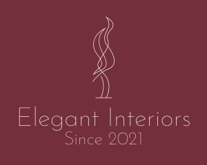 Elegant Scented Candle  logo design