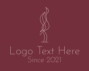 Home Decor - Elegant Scented Candle logo design