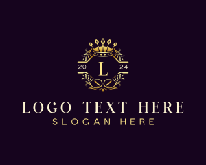 Expensive - Deluxe Crown Jewelry logo design