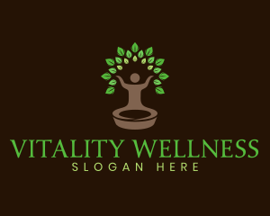 Wellness Tree Spa logo design