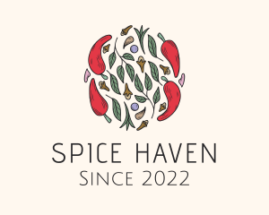 Chili Pepper Herbs logo design