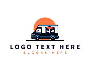 Van Logistics Services logo design