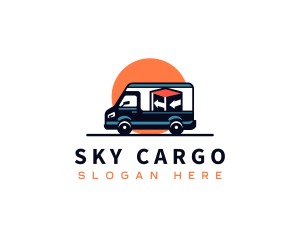 Van Logistics Services logo design