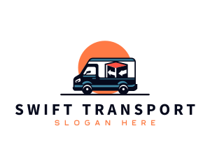 Van Logistics Services logo design