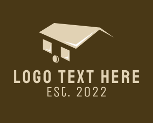 Tiny House - House Roofing Contractor logo design